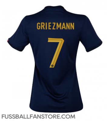 Frankreich Antoine Griezmann #7 Replik Heimtrikot Damen WM 2022 Kurzarm
